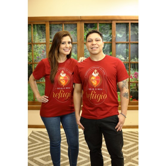 CAMISETA UNISSEX SAGRADO CORAÇÃO - PP