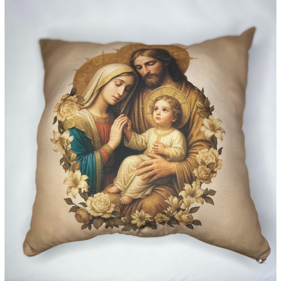 CAPA DE ALMOFADA - SAGRADA FAMÍLIA