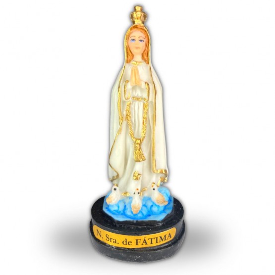 IMAGEM NOSSA SENHORA DE FÁTIMA 15 CM