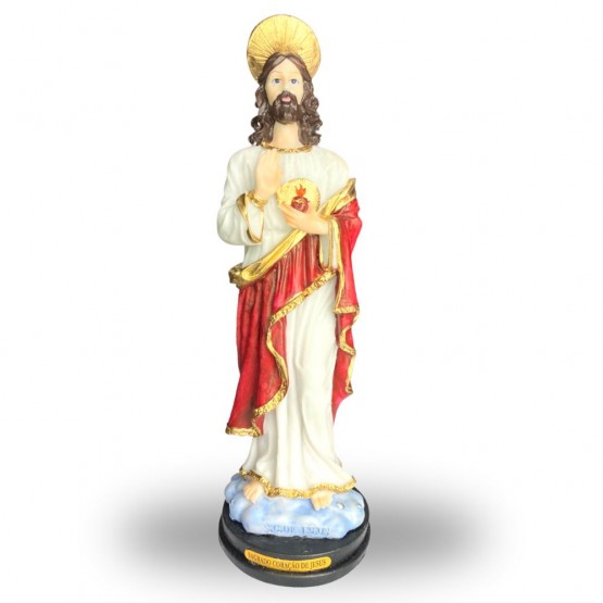 IMAGEM SAGRADO CORAÇÃO - 20 CM