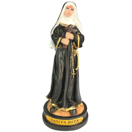 IMAGEM SANTA RITA DE CÁSSIA 12 CM
