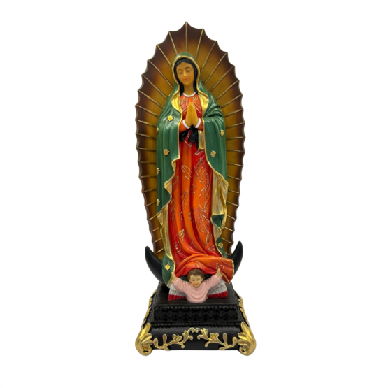 IMAGEM NOSSA SENHORA DE GUADALUPE - 30 CM - RESINA