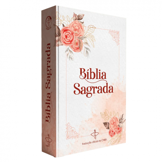 BÍBLIA SAGRADA FLORAL - CAPA DURA - CNBB