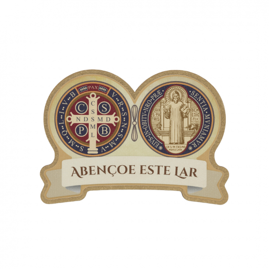 MEDALHA DE PORTA - SÃO BENTO