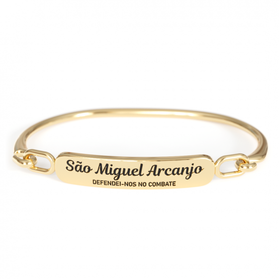BRACELETE SÃO MIGUEL ARCANJO - TAMANHO ÚNICO