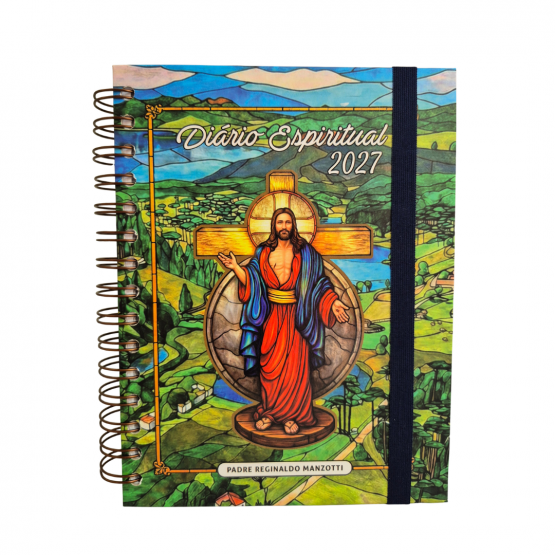 DIÁRIO ESPIRITUAL 2027 - CAPA VITRAL