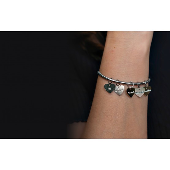 PULSEIRA VIRTUDES INOX - JESUS DAS SANTAS CHAGAS