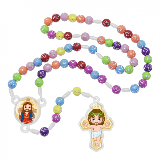 TERÇO INFANTIL JESUS DAS SANTAS CHAGAS BABY