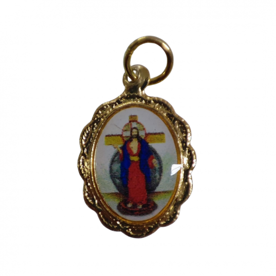 MEDALHA JESUS DAS SANTAS CHAGAS - PRATA