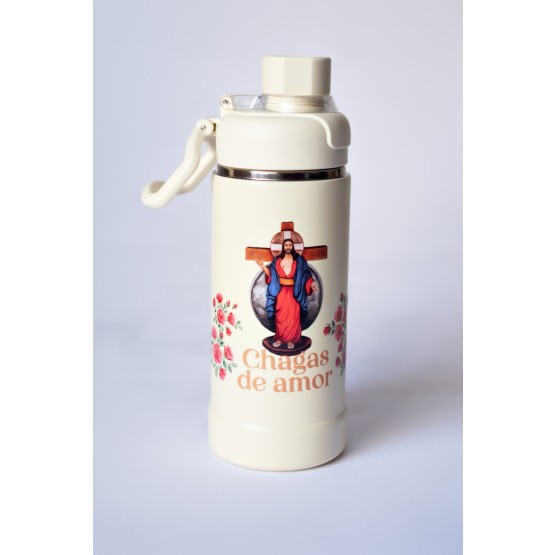 GARRAFA TÉRMICA JESUS DAS SANTAS CHAGAS - 750ML