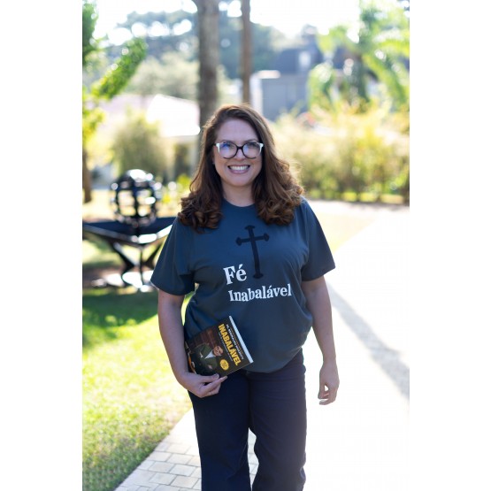 CAMISETA UNISSEX INABALÁVEL - P CINZA