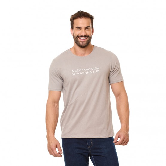 CAMISETA UNISSEX CINZA - SÃO BENTO - G