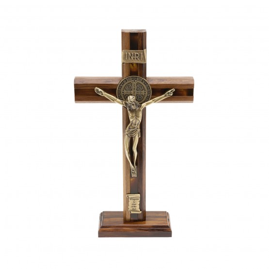 CRUCIFIXO DE PAREDE/MESA - 26 CM