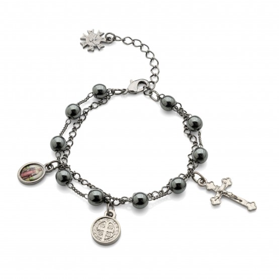 PULSEIRA NOSSA SENHORA DAS LÁGRIMAS - HEMATITA