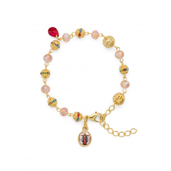 PULSEIRA JESUS DAS SANTAS CHAGAS - COM STRASS