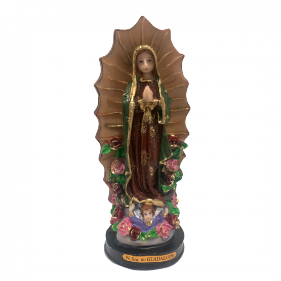 IMAGEM NOSSA SENHORA DE GUADALUPE 15 CM