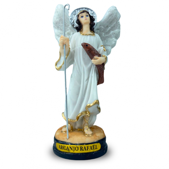 IMAGEM SÃO RAFAEL 12CM - RESINA