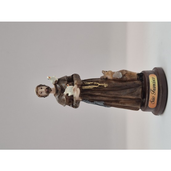 IMAGEM SÃO FRANCISCO - 8 CM RESINA