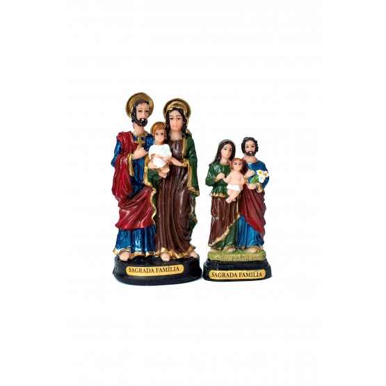 IMAGEM SAGRADA FAMÍLIA 12 CM