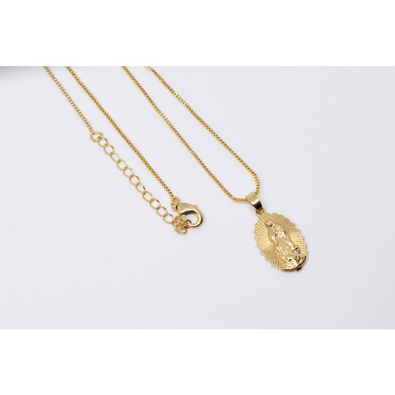 COLAR SEMIJOIA - NOSSA SENHORA DE GUADALUPE