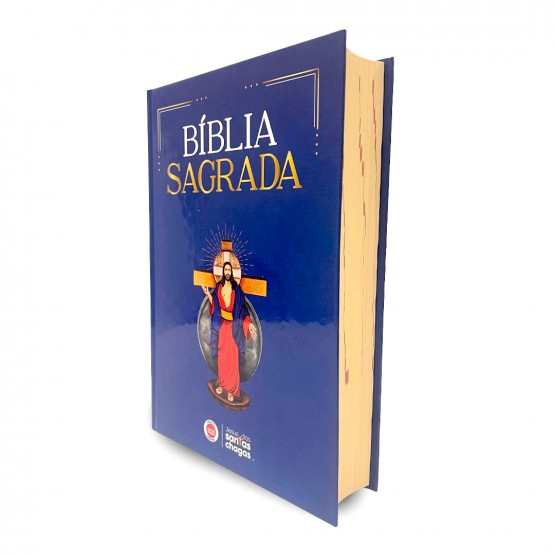 BÍBLIA SAGRADA JESUS DAS SANTAS CHAGAS - LETRA GRANDE 