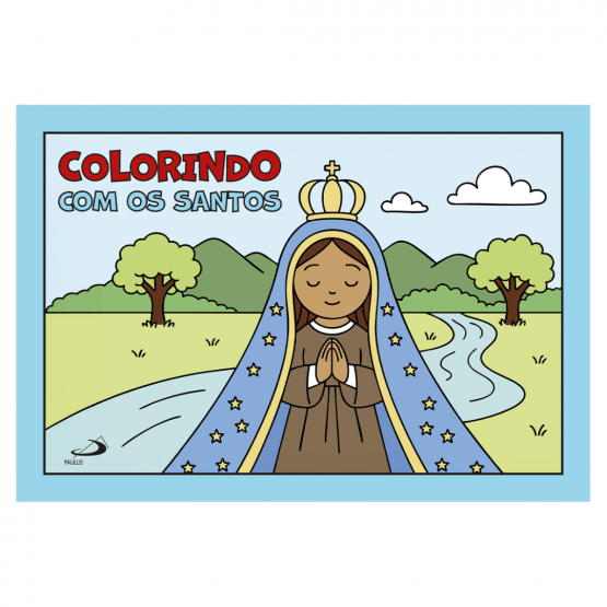 LIVRO COLORINDO COM OS SANTOS