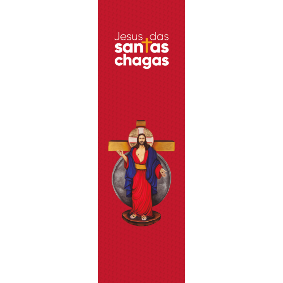 MARCA PÁGINA DE JESUS DAS SANTAS CHAGAS