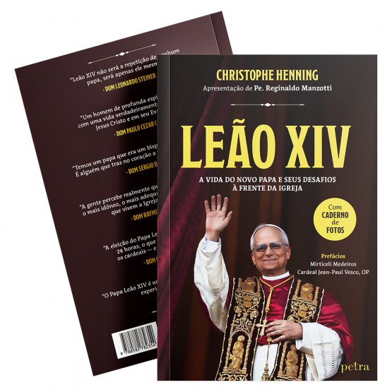LIVRO - LEÃO XIV - A VIDA DO NOVO PAPA E SEUS DESAFIOS À FRENTE DA IGREJA