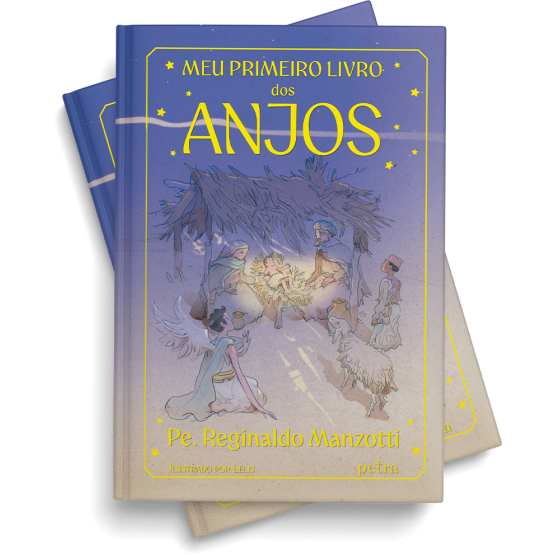 LIVRO INFANTIL MEU PRIMEIRO LIVRO DOS ANJOS PE REGINALDO MANZOTTI
