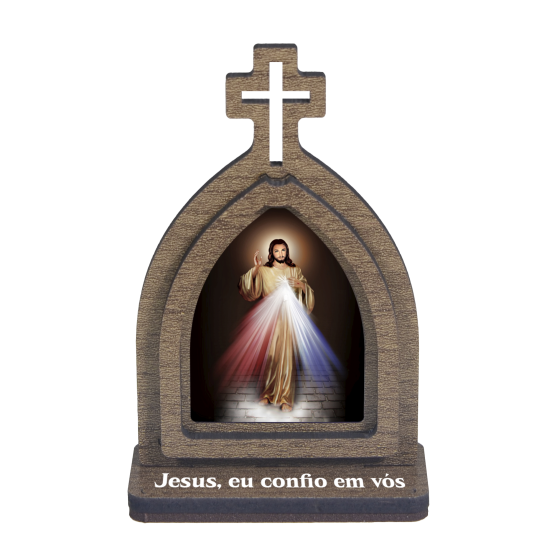 CAPELA JESUS MISERICORDIOSO 9CM
