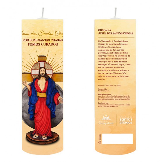 VELA 7 DIAS JESUS DAS SANTAS CHAGAS 