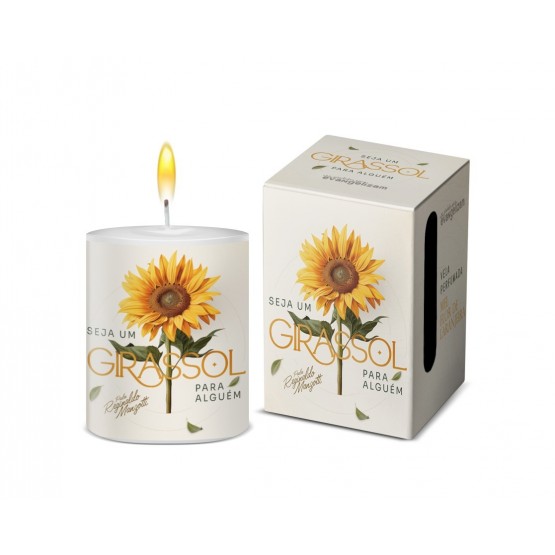 VELA AROMATIZADA GIRASSOL