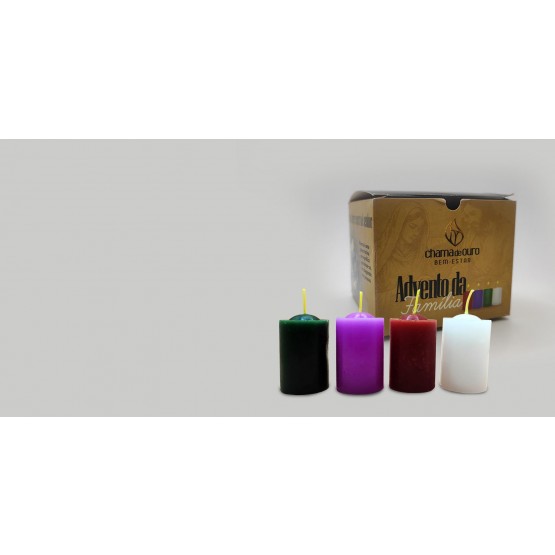 KIT DE VELAS ADVENTO