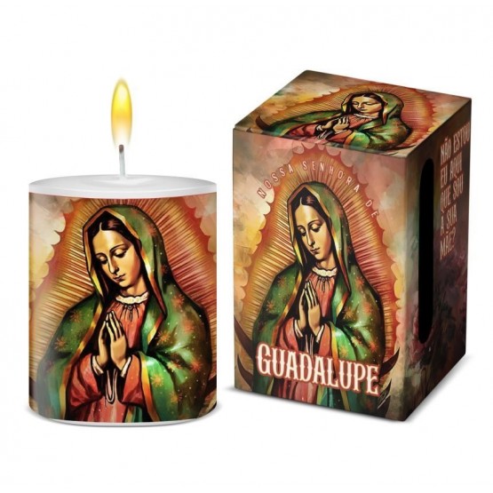 VELA AROMATIZADA NOSSA SENHORA DE GUADALUPE
