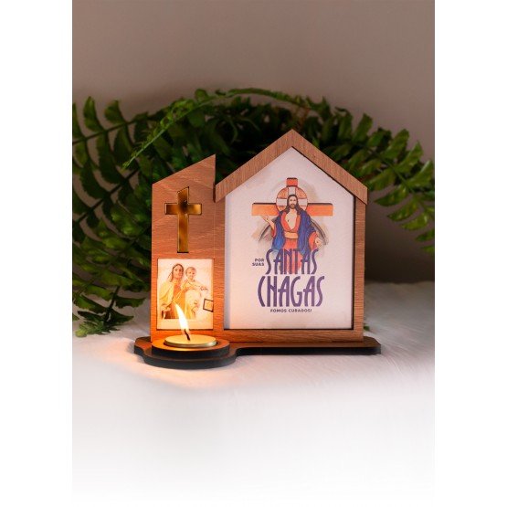 CAPELA COM PORTA VELA - JESUS DAS SANTAS CHAGAS