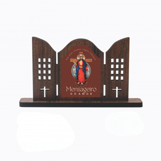 ADORNO MENSAGEIROS DO AMOR - 9 x 13 cm