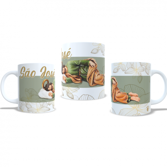 CANECA SÃO JOSÉ  DORMINDO 