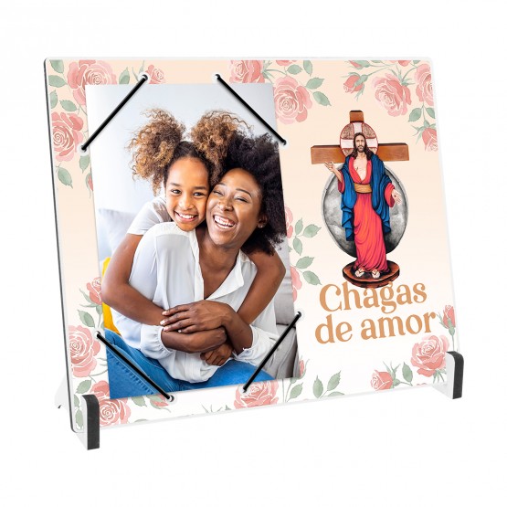 PORTA-RETRATO - JESUS DAS SANTAS CHAGAS