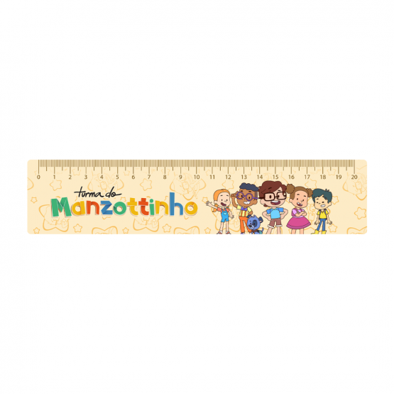 RÉGUA ESCOLAR - TURMA DO MANZOTTINHO