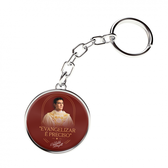 CHAVEIRO METÁLICO PERSONALIZADO - PADRE REGINALDO MANZOTTI