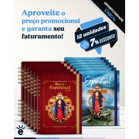 DIÁRIO ESPIRITUAL 2026 - 12 UNIDADES 