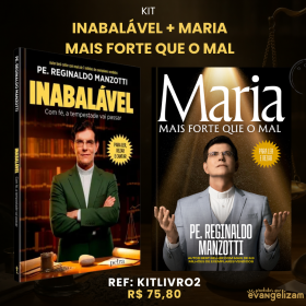 KIT LIVRO INABALÁVEL + MARIA MAIS FORTE QUE O MAL