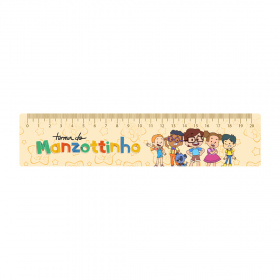 RÉGUA ESCOLAR - TURMA DO MANZOTTINHO