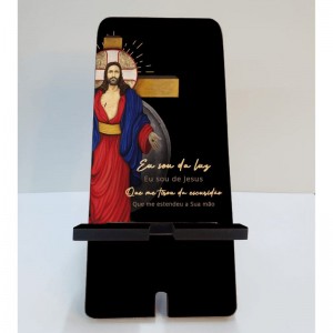 PORTA-CELULAR JESUS DAS SANTAS CHAGAS PRETO