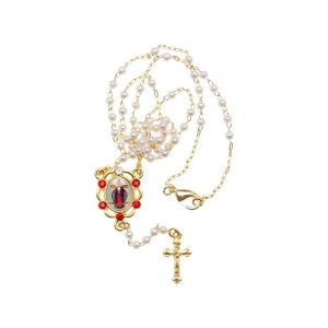 TERÇO GARGANTILHA JESUS DAS SANTAS CHAGAS