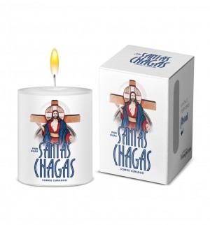 VELA AROMATIZADA JESUS DAS SANTAS CHAGAS