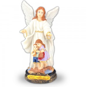IMAGEM ANJO DA GUARDA 15CM - RESINA