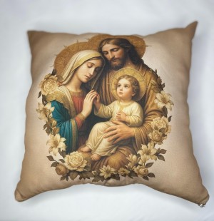 CAPA DE ALMOFADA - SAGRADA FAMÍLIA