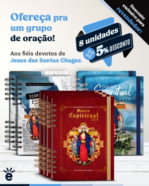 DIÁRIO ESPIRITUAL 2026 - 8 UNIDADES 