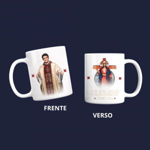 CANECA JESUS DAS SANTAS CHAGAS - PADRE REGINALDO MANZOTTI